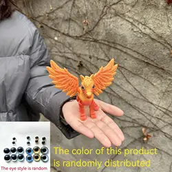 3D Printed Cute Pegasus Decompression Figurine (18)