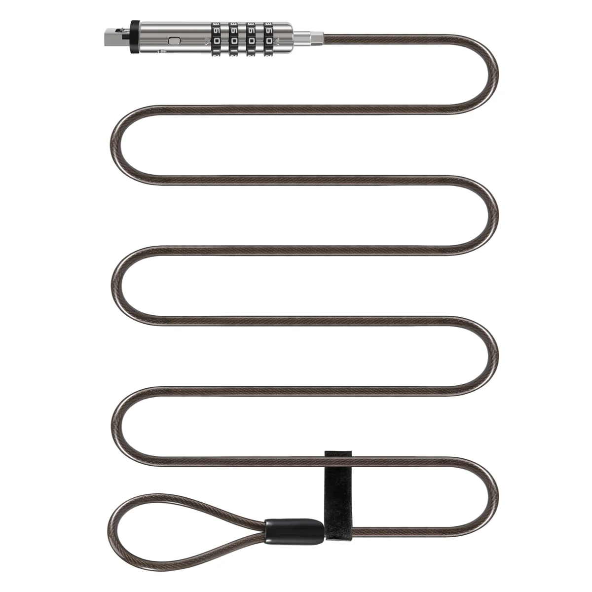 컴퓨터용 USB 노트북 보안 케이블 잠금 장치, 4 디지털 범용 잠금 장치