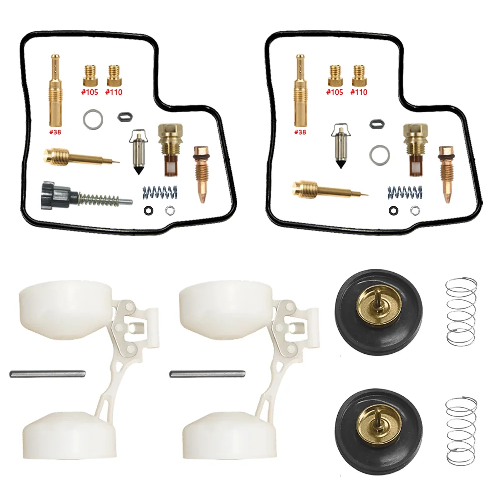 Набор для Ремонта Карбюратора HONDA VT750C SHADOW 750 98-03, V-образный цилиндр Carb VT750, поплавковый воздушный резак, детали