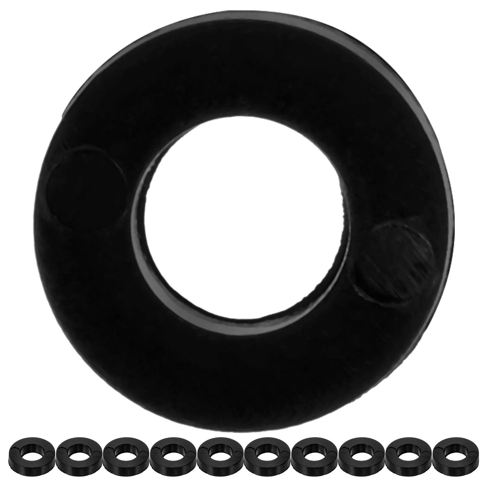 

100pcs Drum Washers Percussion Instrument Pads Drum Set Plastic Washers Snare Drum Parts