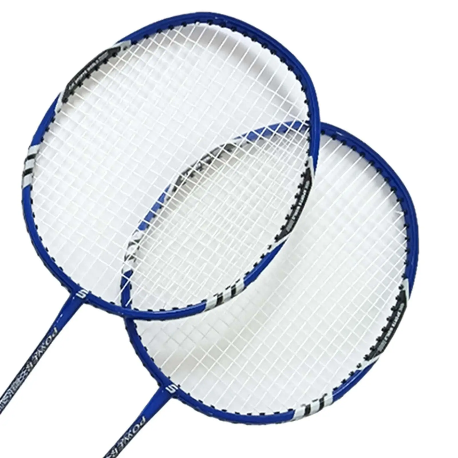 2 Pieces Badminton Racquet Set with Carry Bag for Kids Adults Badminton