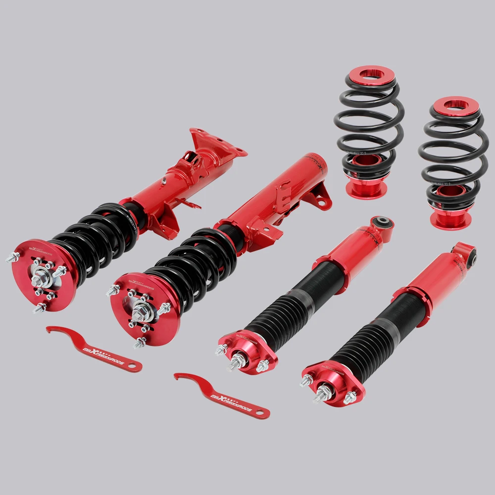 Maxpeedingrods Kit Coilover Regolabile In Altezza Per Bmw E36 Serie 3 1992-1997 Ammortizzatore Coilover Molla Elicoidale Ammortizzatore