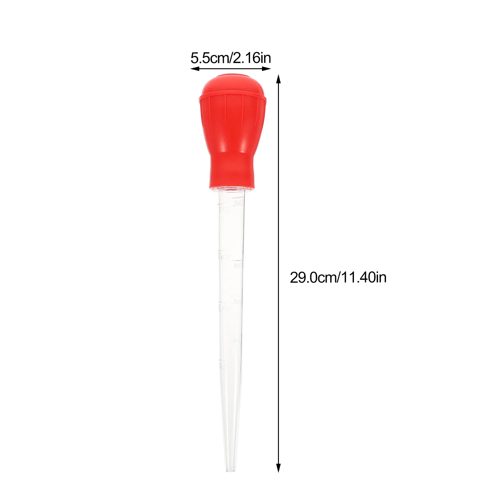Turkey Baster 30ml Chicken Poultry Meat Baster Seasoning Baster Tube Pump Pipe Oil Dropper for Home Restaurant Gadget Red images - 6