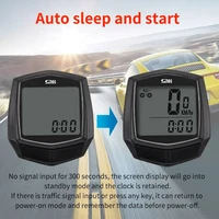 Ordinateur de vélo avec écran LCD, 15 types de canons précis, statique, auto, batterie de subdivision du sommeil, odomcirculation filaire 3