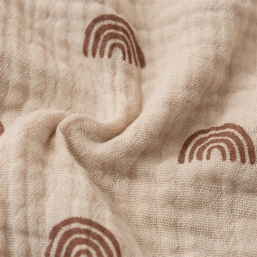 Muslin Square Towel Baby Blankets Newborn Sleeping Doll Soothe Appease Towel Cotton Baby Comforter Burp Cloth Teether Baby Stuff 2
