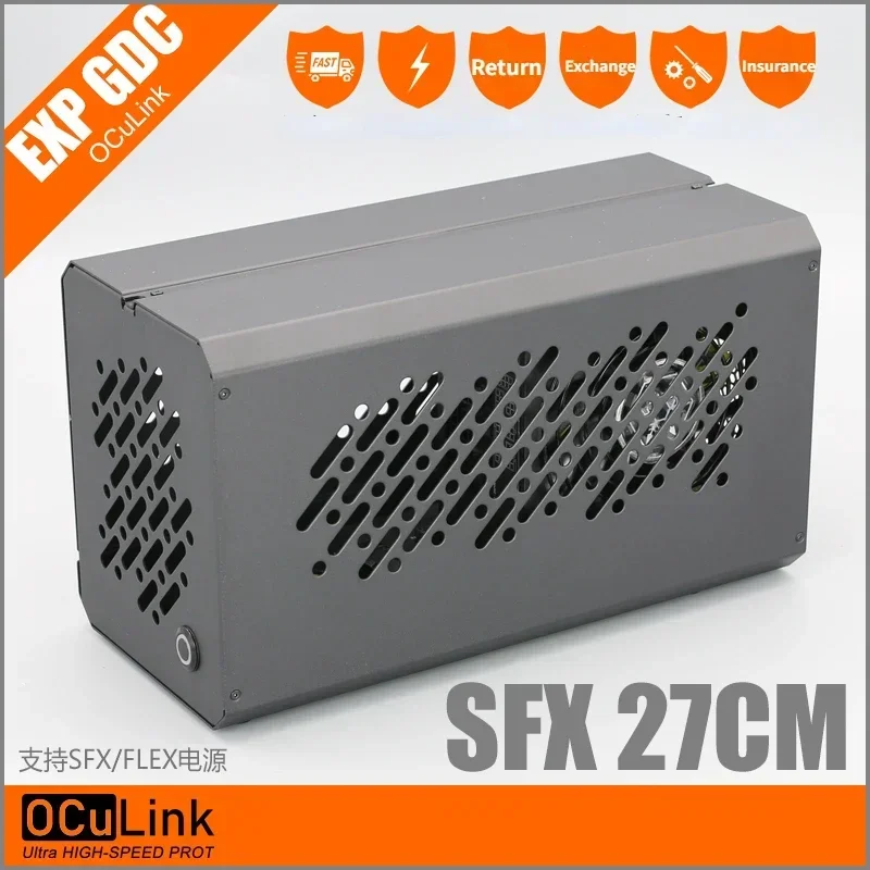 外部グラフィックカード用の金属フレームケース,thunderbolt 3,4,usb4