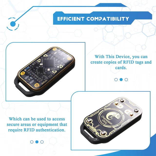 Chameleon Ultra RFID Smart Chip Reader Smart Card Emulator ID IC 125Khz 13.56Mhz Card Decode NFC Duplicator 2