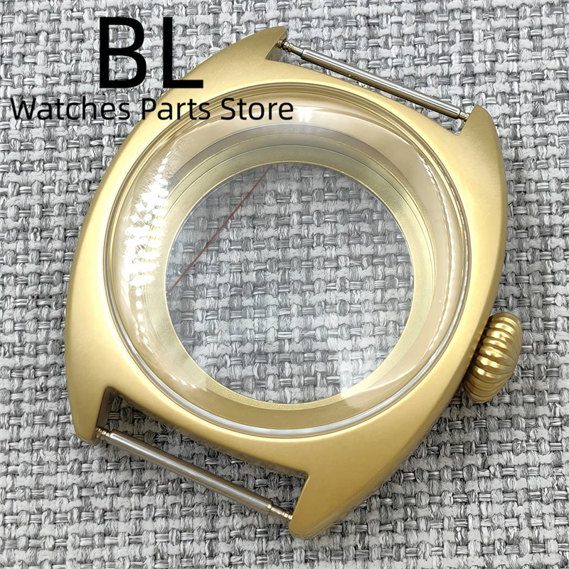 BLIGER 36mm/39mm Brushed Watch Cases Sapphire Glass Big Crown/Small Crown Domed Fit NH34 NH35 NH36 NH38 ETA2824 PT5000 Movement