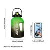 3 Liter Sports Water Bottle With Handle Large Capacity Fitness With Scale Gradient Kettle Outdoor Plastic Portable Water Bottle 4