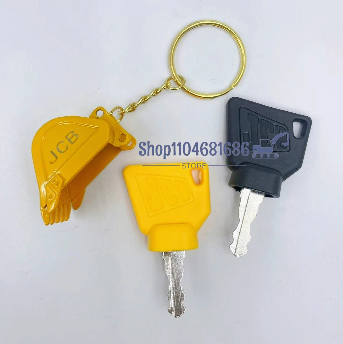 Piece Ignition Switch Starter Key for JCB 3CX Bomag Excavator