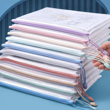 Clear Zipper Mesh Bag 1