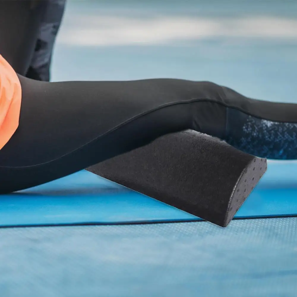 1pc 30cm Half Round EVA Foam Roller For Yoga Pilates Sport Fitness Equipment Balance Pad Yoga Blocks With Massage Floating Point
