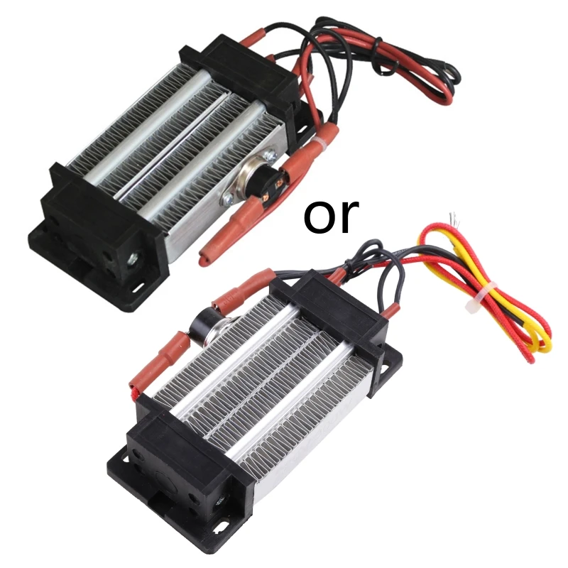 20CC Insulated PTC Heating Element Ceramic Aluminum Tube Air Heater 220V 300W