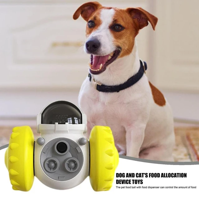 Interactive Dog Treat Toys Treat Dispensing Dog Toys and Dog Treats  Dispenser with Dog Enrichment Toys