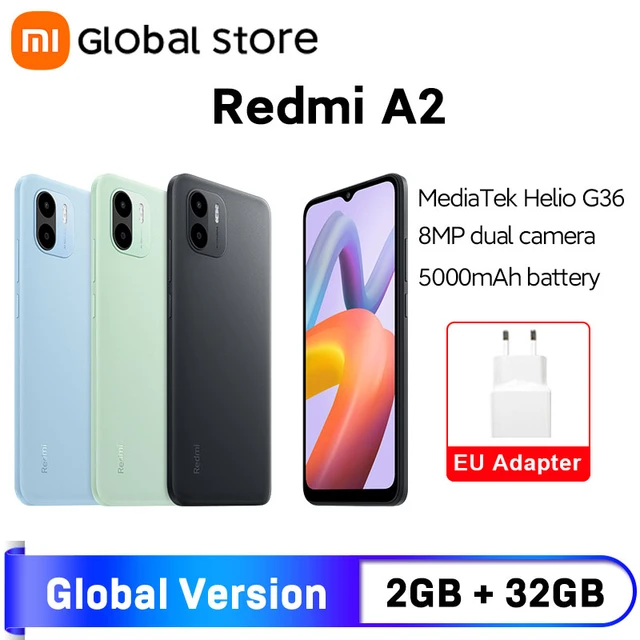 Xiaomi Redmi A2 2GB RAM 32GB ROM - Teléfono – decibelcell