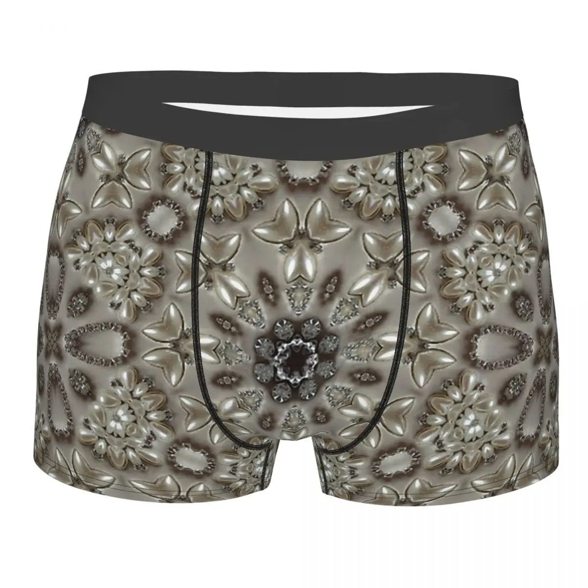 

Art Girly Glam Mandala Deco Underpants Breathbale Panties Men's Underwear Sexy Shorts Boxer Briefs