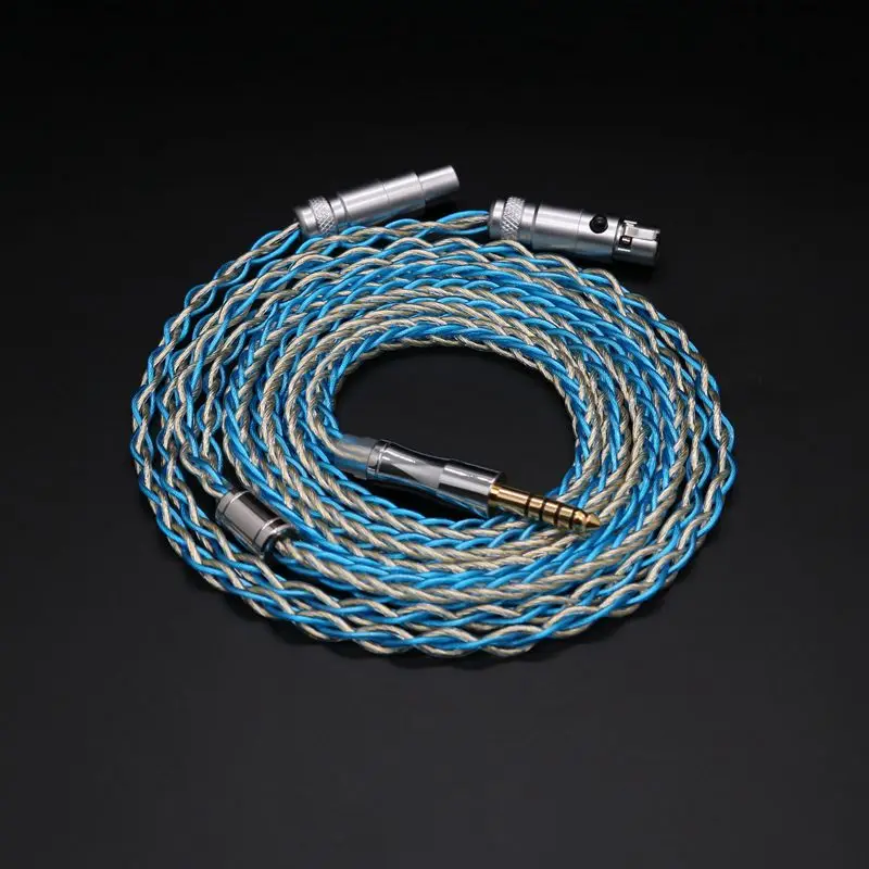 IvipQ-51  8 ھ ̾ ̺ Sennheiser HD650 HD800 ׷̵  2.5mm 3.5mm 4.4mm 4PIN XLR 
