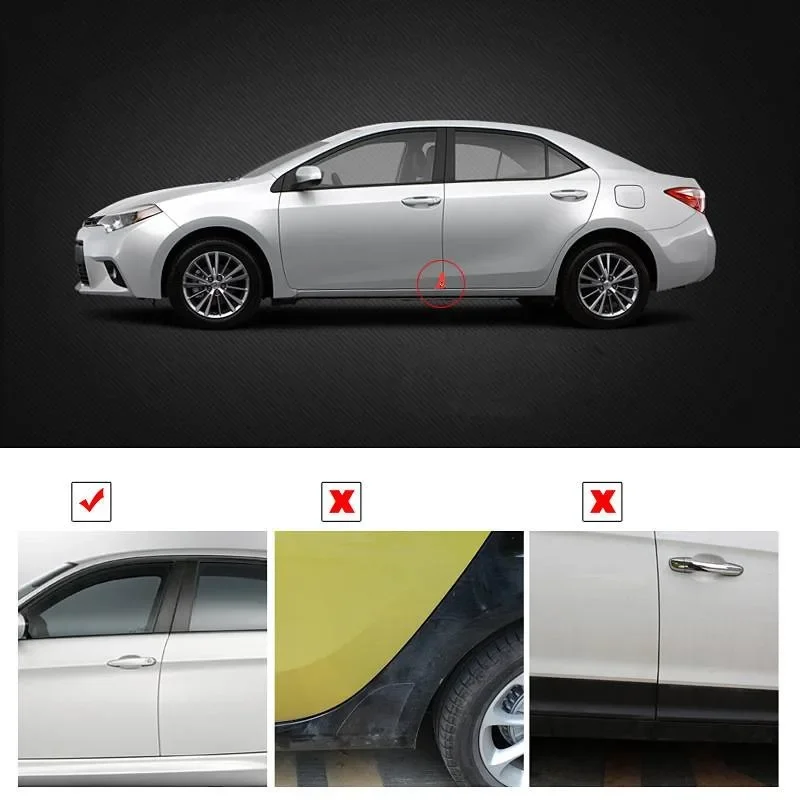 Car Door Corner Protective Cover 2/4pcs Silicone Protector Door Corner Anti-collision Guard Covers Car Accessories
