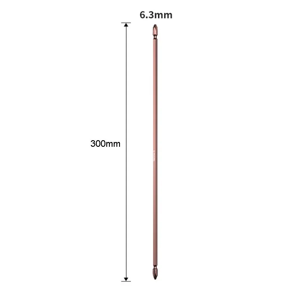 Ph2 Electric Screwdriver Bit 1pc Alloy Steel Double Head Cross