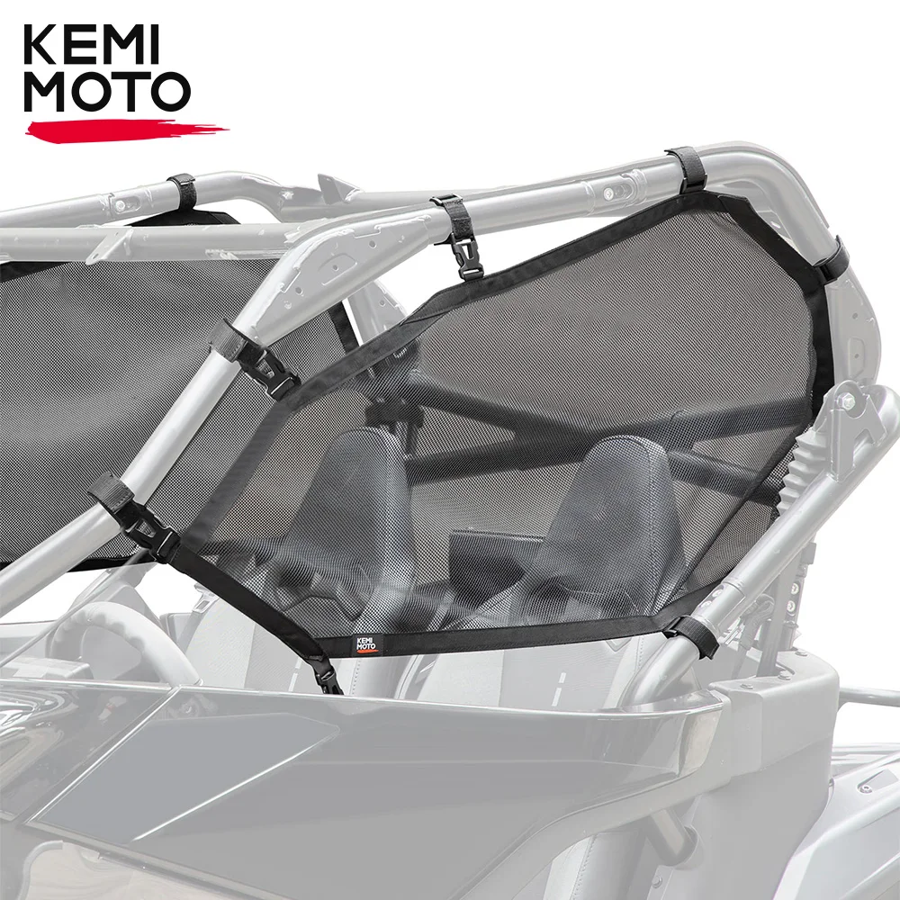 UTV Window Nets KEMIMOTO for Cfmoto for CF MOTO ZForce 1000 Sport, 950 H.O. SPORT, 950 HO EX 2020 2021 2022 - 2 Pcs Mesh Guard nicecnc utv front rear window shield net cage mesh net guard cover for polaris rzr 570 800 1000 900 xp turbo 2015 2022 parts