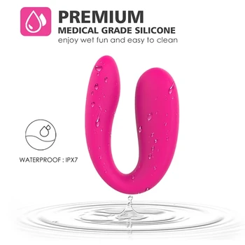 HESEKS Multi-frequency Wireless U-shape Egg Panties Wearable Sex Clit G-spot Vibrator Vibe Dildo For Women Lover Sex Toy 6