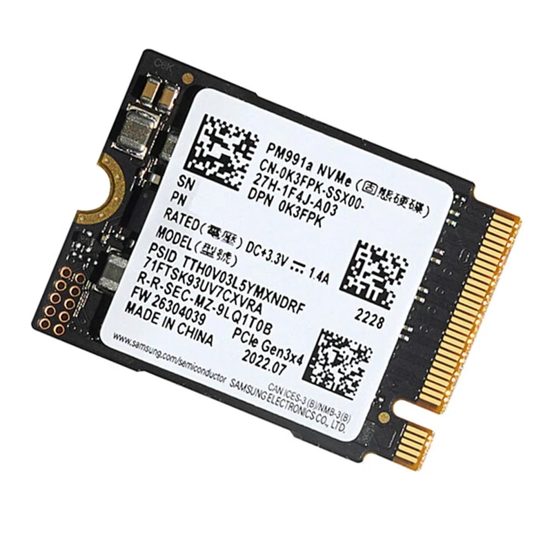 Ｚ PM991A 1TB M.2 2230 30Mm Nvme Pcie SSD,  ũ, ǽ , , HP, , ƮϿ,  ְ ϱ 