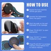 EMS Electric Cervical Massage Neck Massager Lcd Display Patch Low Frequency Pulse Muscle Stimulator Pads Pain Relief Relaxation 5