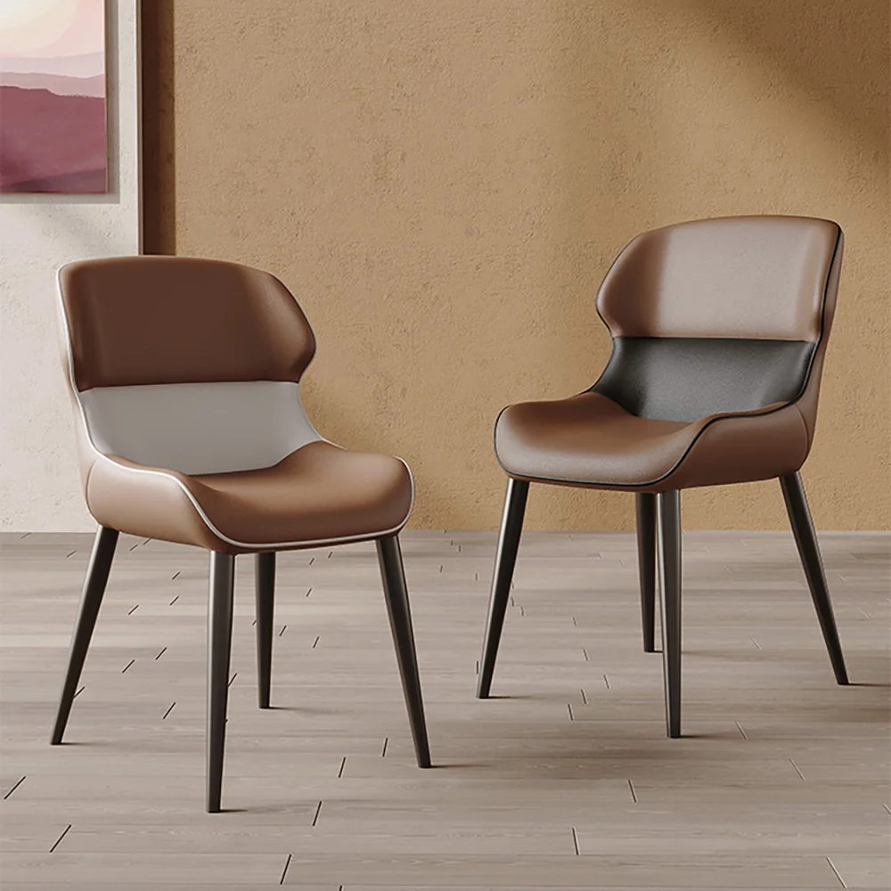 Dining Chairs Set Of 2 Elastic Aesthetic Outdoor Modern Living Room Chairs Kitchen Luxury Chaises Salle Manger Home Furniture