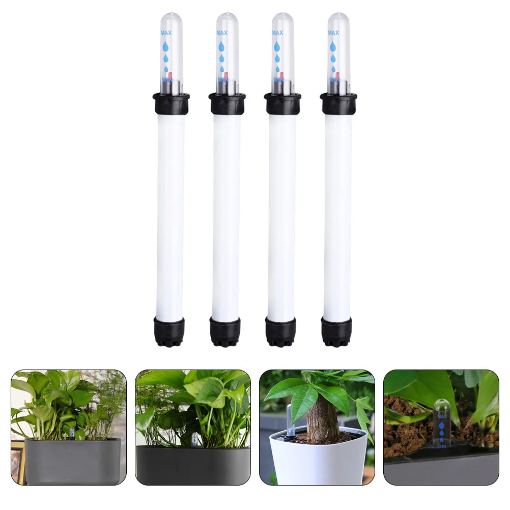 Moisture Meter Plants Flowerpot Flowerpot Water Level Gauge Moisture Meter Plants Pots Indoor Potted Outdoor Indicator 4 Pcs soil moisture sensor soil moisture meter