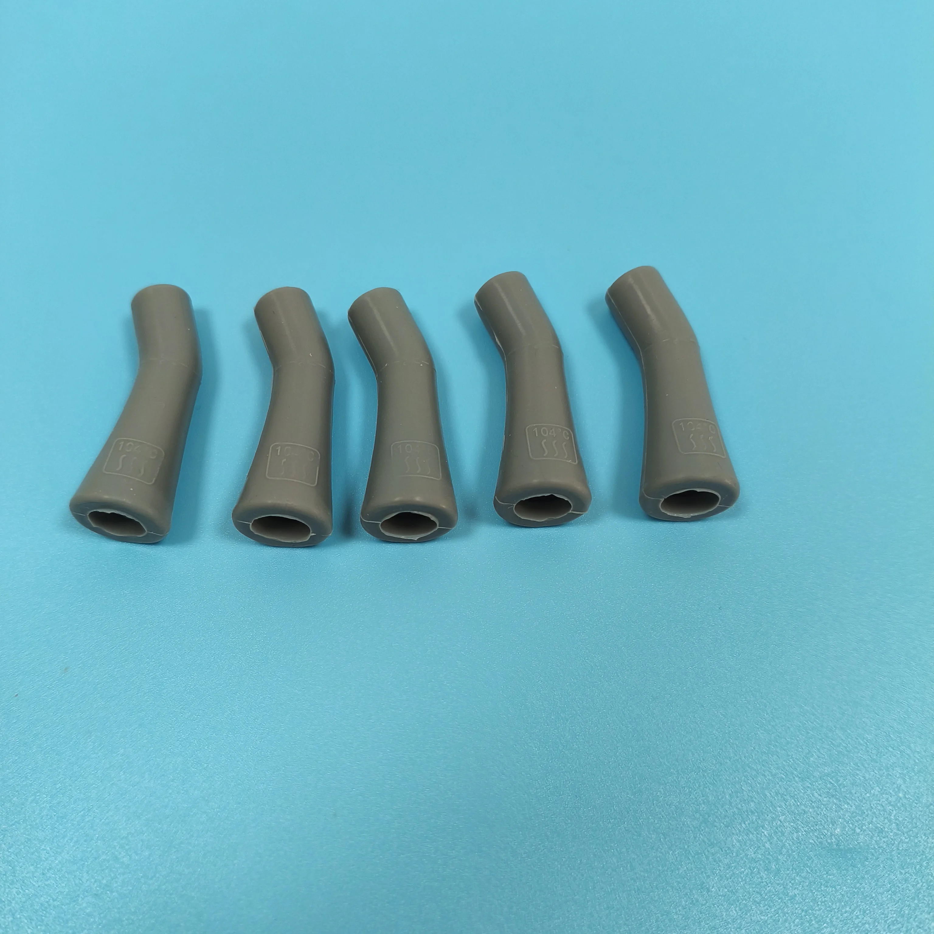 7mm 업그레이드된 치과용 약력 흡입 핸들, 고압증기멸균 가능한 회전식 타액 흡입기, 금속 팁, 범용 치과 부품