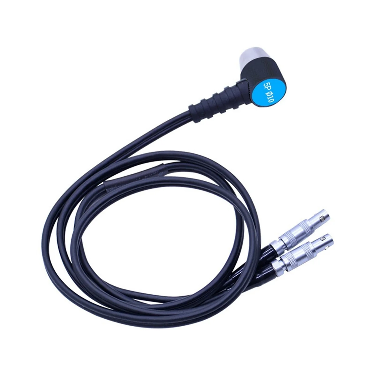 초음파 두께 게이지 프로브 케이블, 변환기 직경 10mm, 5MHz 프로브