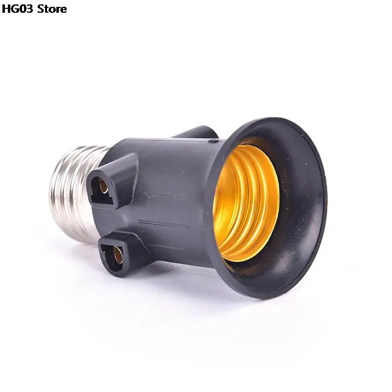 Lamp Bulb Holder Lamp Holder Lamp Base Socket Converter 1 PC PBT Fireproof E27 Bulb Adapter
