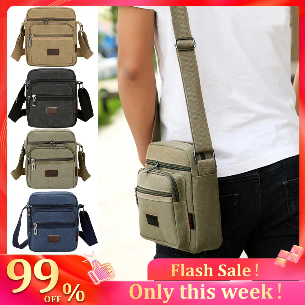 phone Messenger Bag Crossbody Shoulder Bags Travel Bag Man Purse Small  Sling Pack for Work Business Handbag Purse - AliExpress