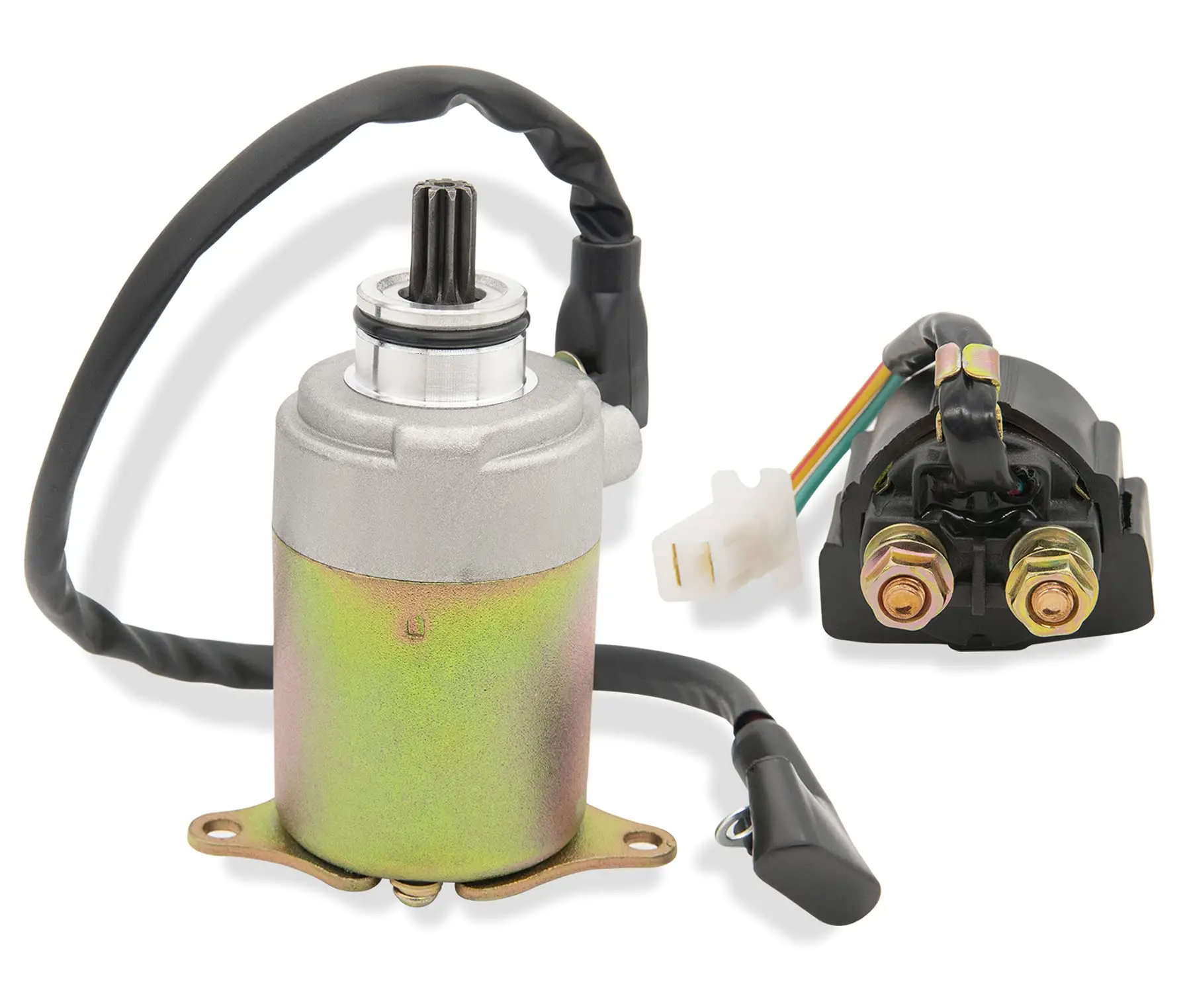 Engine pull starter starter motor set GY6 starter for 150cc 125cc etc. scooters