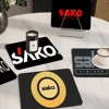T-Tikka By S-Sako Logo Coffee Dish Quick Drying Kitchen Absorbent Drained Placemat for Table Bathroom Kitchen Draining Pads 1