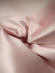Luxurious Heavyweight Green - Blue Mikado Satin Fabric for Wedding Dress Sewing, Sold by the Meter (Lotus pink color)