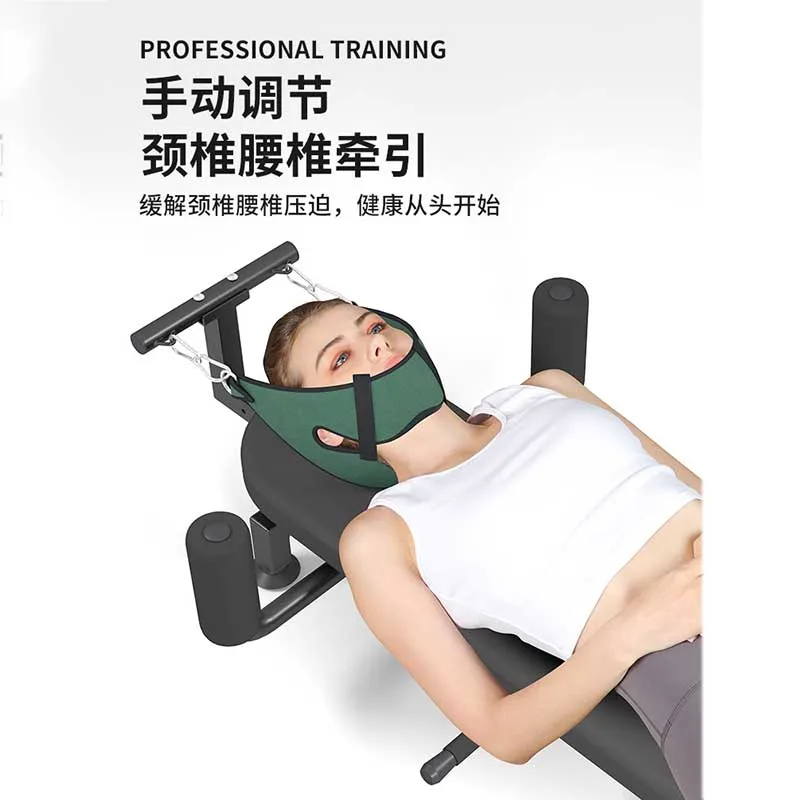 MIYAUP-Height Increasing Stretcher Massager, Cervical Lumbar Spine Soother, Leg Pulling Traction Inverted Machine