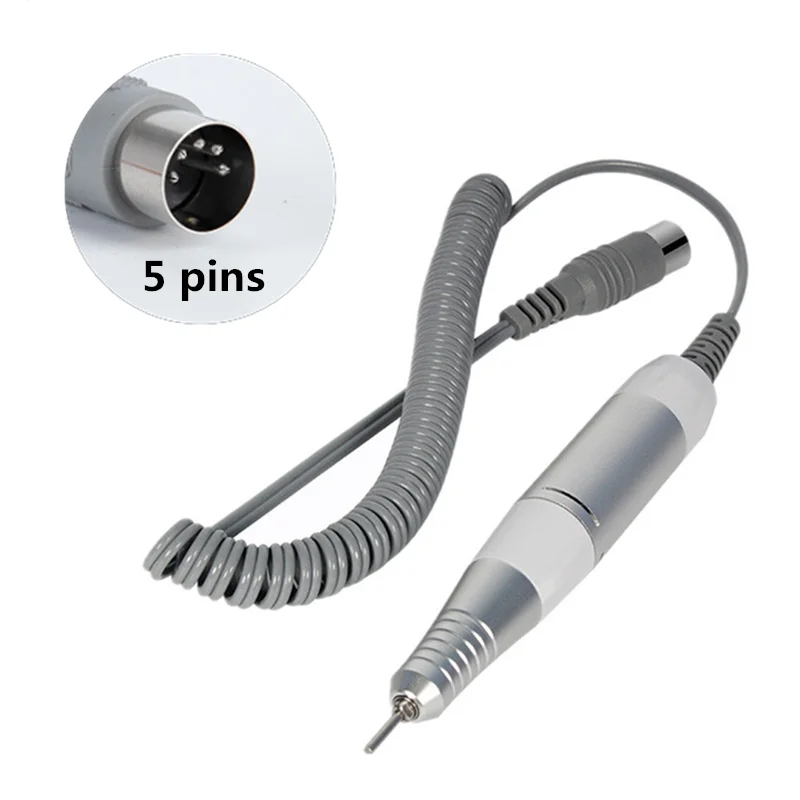 전기 네일 드릴 기계 핸들 핸드피스 페디큐어 교체 펜, 매니큐어 미용 도구, A..