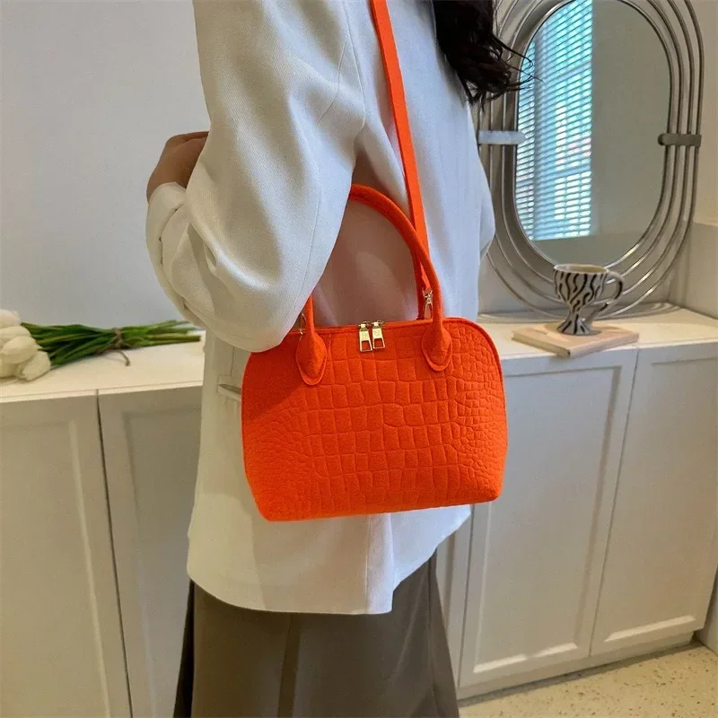 Leisure Commuter Crossbody Bag for Women Shell Bag Spring New Fashion Simple Handbag Shoulder Bag Women Purse Сумка Женская