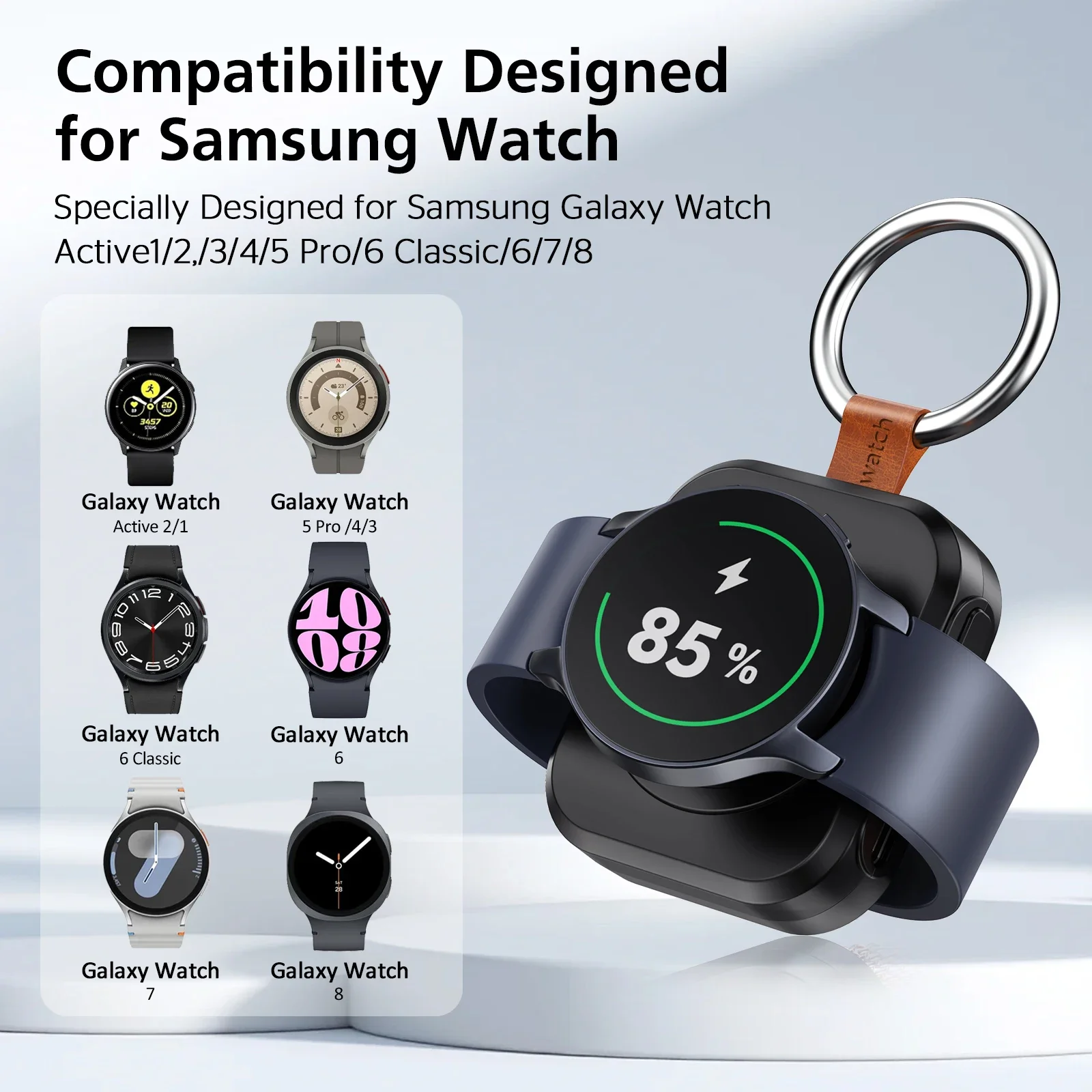 Magnetic Fast Charging Wireless Watch Charger - Type C