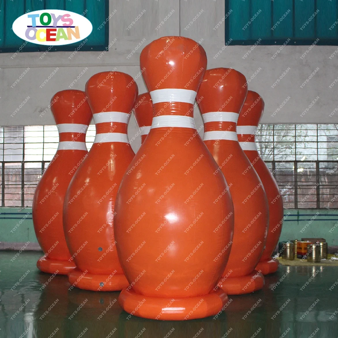 Bowling Set, Inflatable Human Bowling Ball, Indoor/Outdoor Interactive Set, Portable Game for Family Party Entertainment Fun