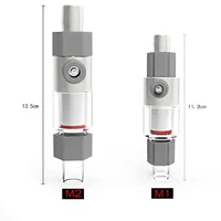 Fish Tank External CO2 Diffuser Atomizer System CO2 Extenrnal Diffuser Reactor Shrimp Turtle Aquarium Accessories Replace 2