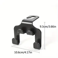 Universal Car Back Seat Hanging Storage Mobile Phone Stand Lazy Rear Seat Phone Headrest Stand Portable Car Back Seat Hook Stand 6