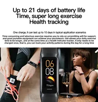 Slim Smart Watch Men Women Smart Bracelet Wristband 1.1 Inch Amoled Heart Rate Waterproof Body Temperature Fitness Tracker Band - Image 5