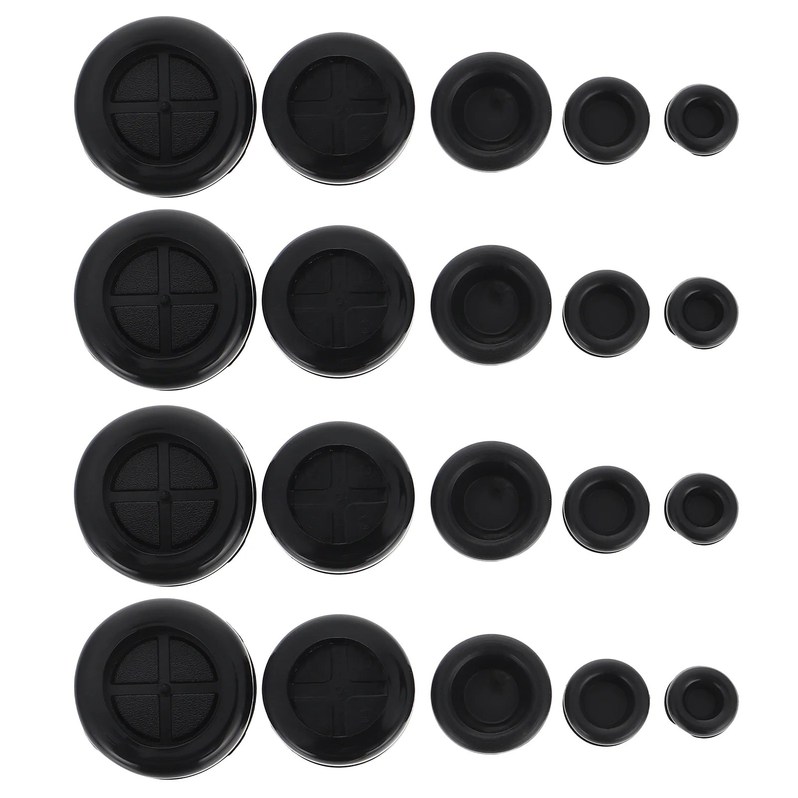 

Rubber Wire Grommets Gasket Black: 50pcs Rubber Sealing Gasket Double Sided Proof Wire Washer 5mm 7mm 9mm 14mm 15mm Inner