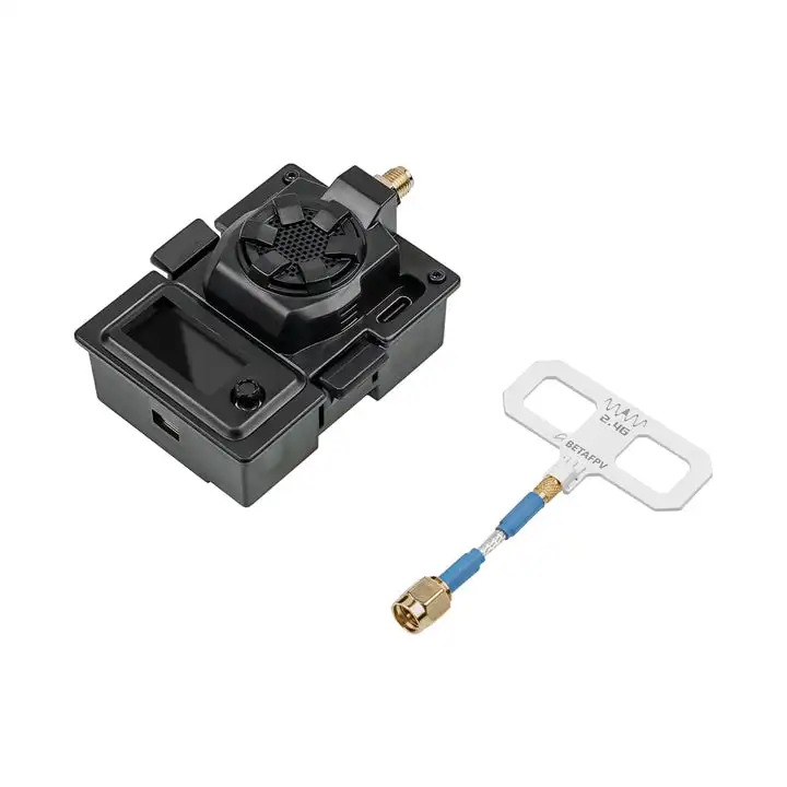 

BETAFPV ELRS Micro TX Module 2.4G 1W Black Version Backpack Built-in Cooling Fan Heat Sink for ELRS 2.4G RX OpenTX Transmitter