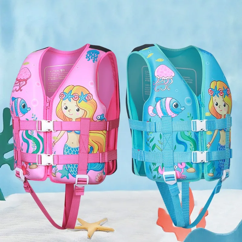 Children's Flood Prevention Swimsuit Portable Buoyancy Vest Drifting Swimming Equipment Beach Vest Life Jacket