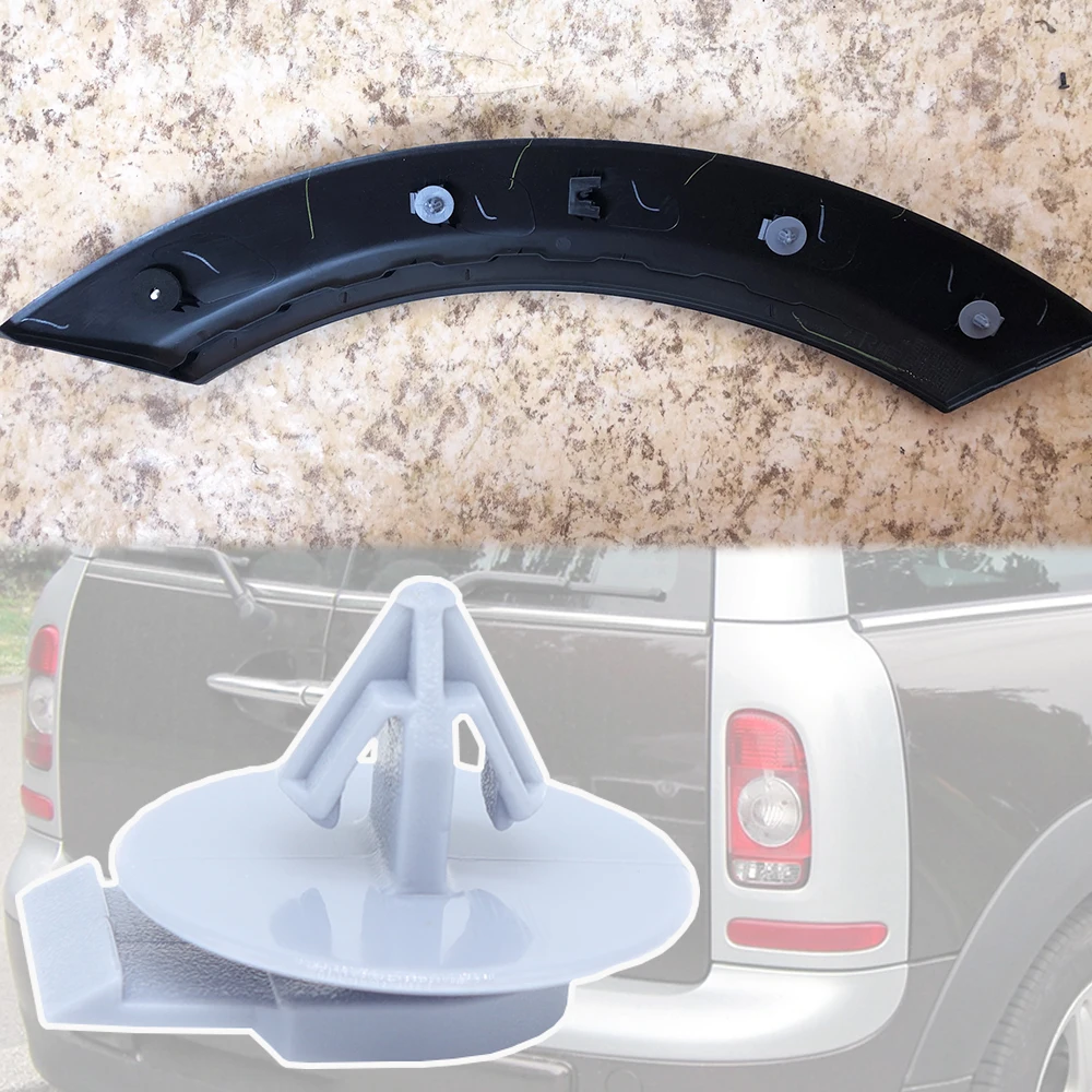 

10Pcs Car Wheel Arch Trim Clip Fastener Door Sill Rivet 07131480418 For MINI Clubman R55 2007 2008 2009 2010 2011 2012 2013 2014