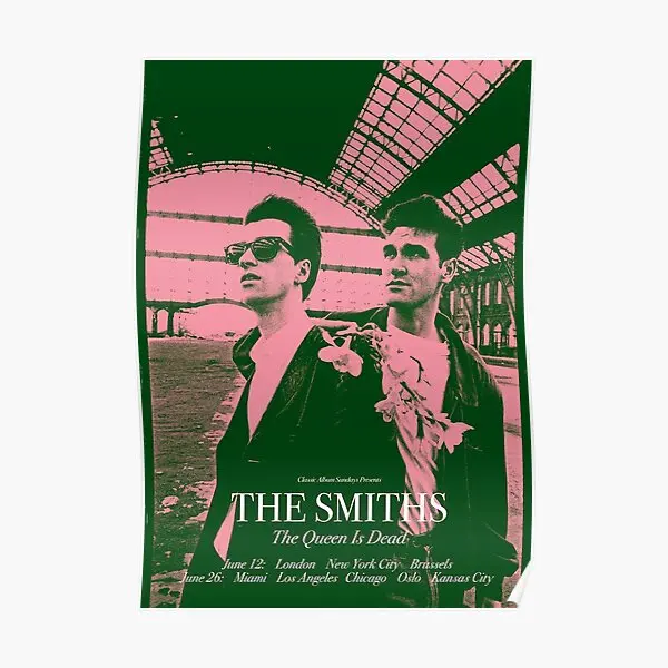 

Постер с изображением королевы мертвого розового цвета, украшение для дома в винтажном стиле, забавная Современная комната, художественная Настенная роспись, печать, Декор без рамки