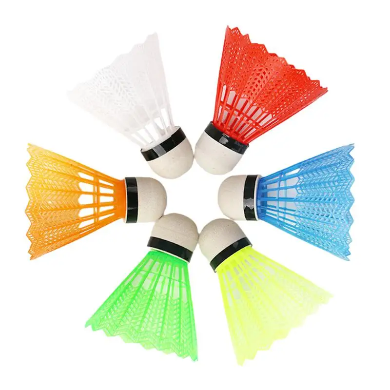 

Badminton Ball Colorful Outdoor Game Shuttlelock Set Durable Badminton Balls For Balls Hitting Practice For Beach Racket Games